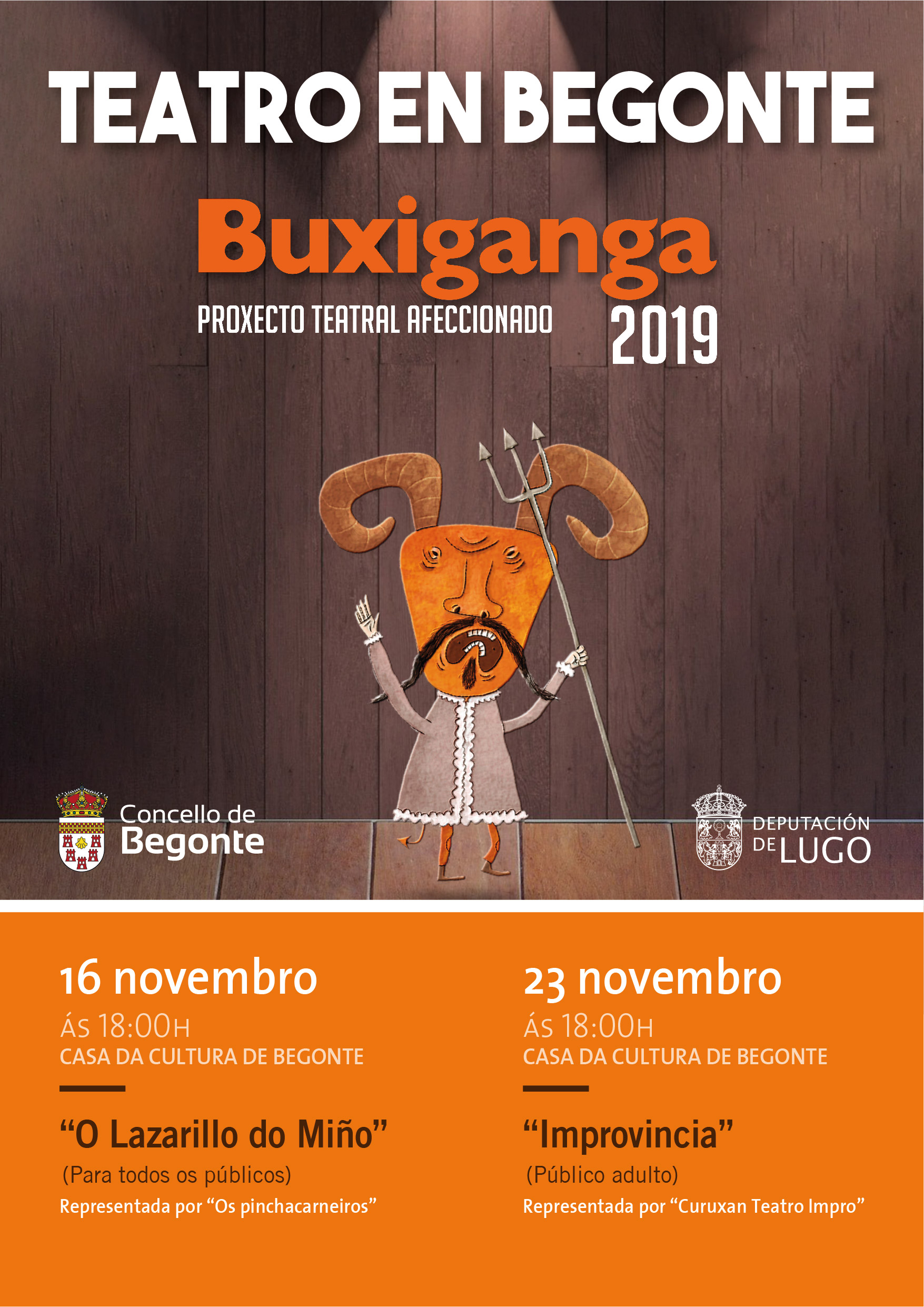 Buxiganga Proxecto Teatral Afeccionado 2019