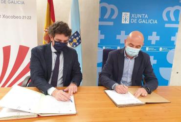 A Xunta de Galicia e o Concello de Begonte auditorio