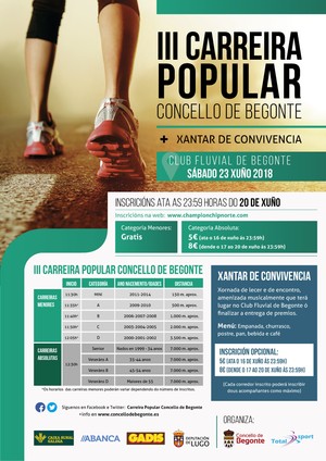 III Carrera Popular Concello de Begonte 