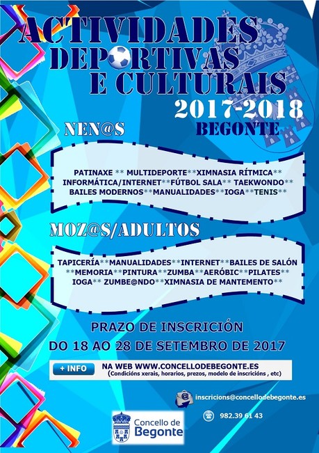 Cartel 2017-2018 Actividades