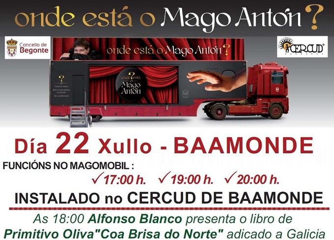 Onde está o mago Antón?