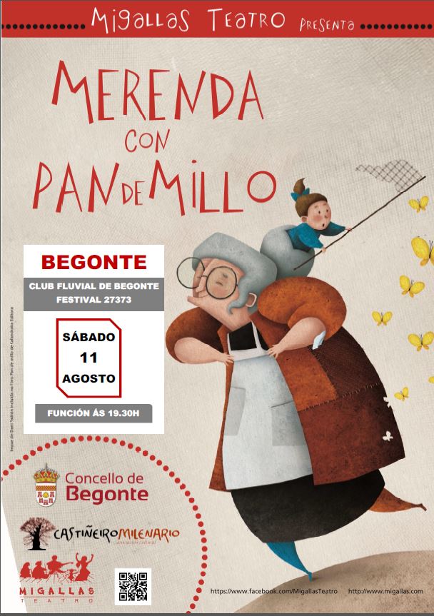 Merenda con pan de millo - Begonte