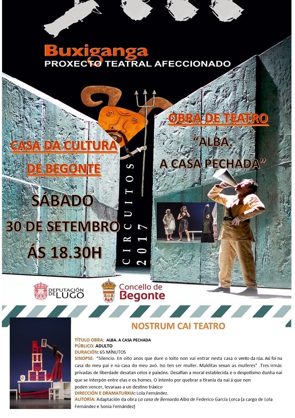 Obra de teatro en Begonte