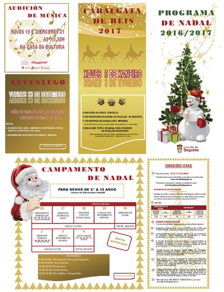 Programa de Nadal 2016/2017 en Begonte