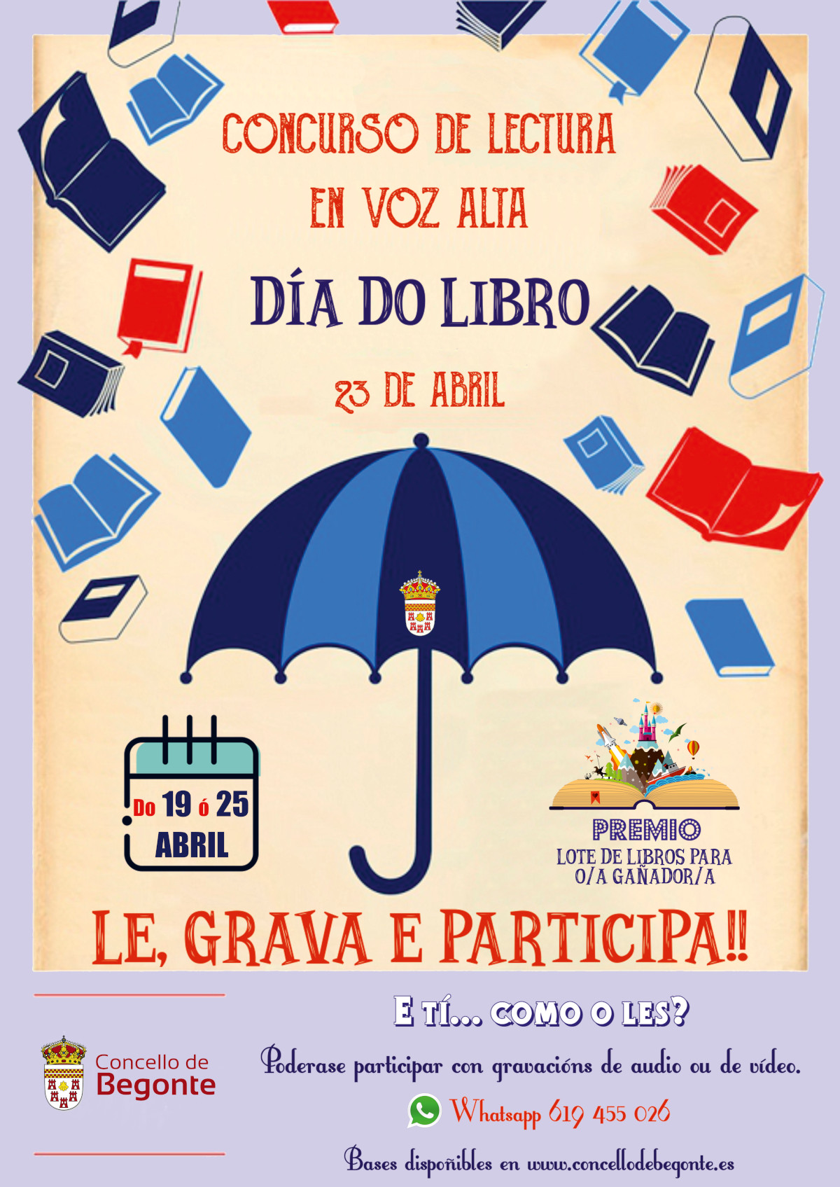 I CONCURSO DE LECTURA - DÍA DO LIBRO 2021