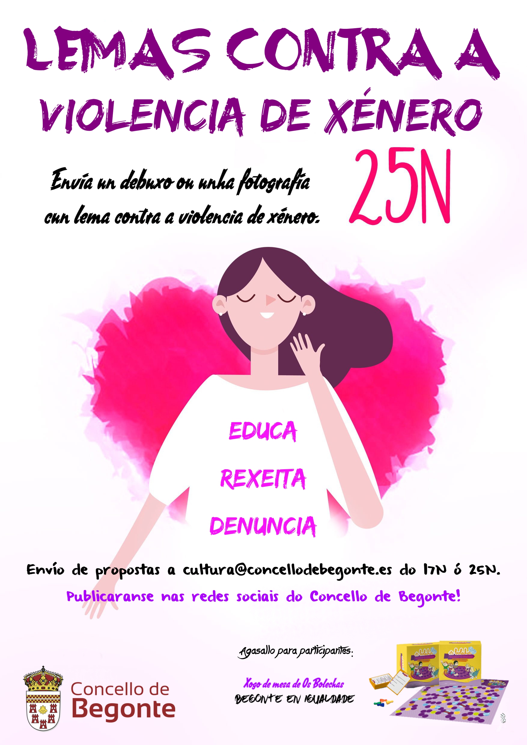 LEMAS CONTRA A VIOLENCIA DE XÉNERO