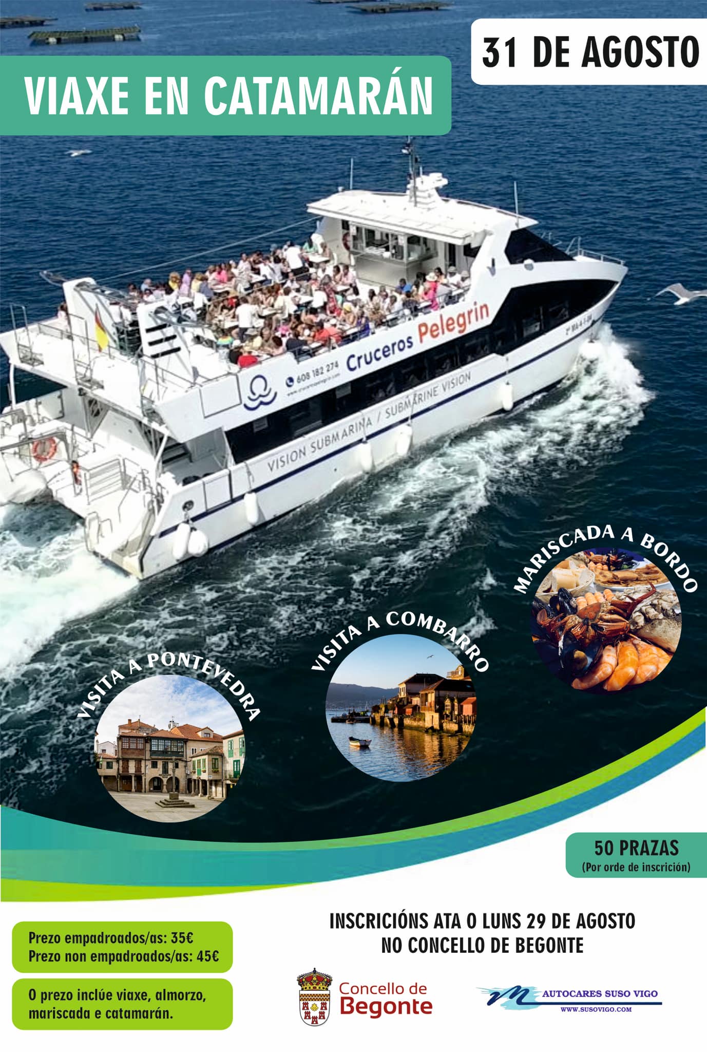 REPETIMOS A VIAXE EN CATAMARÁN!!