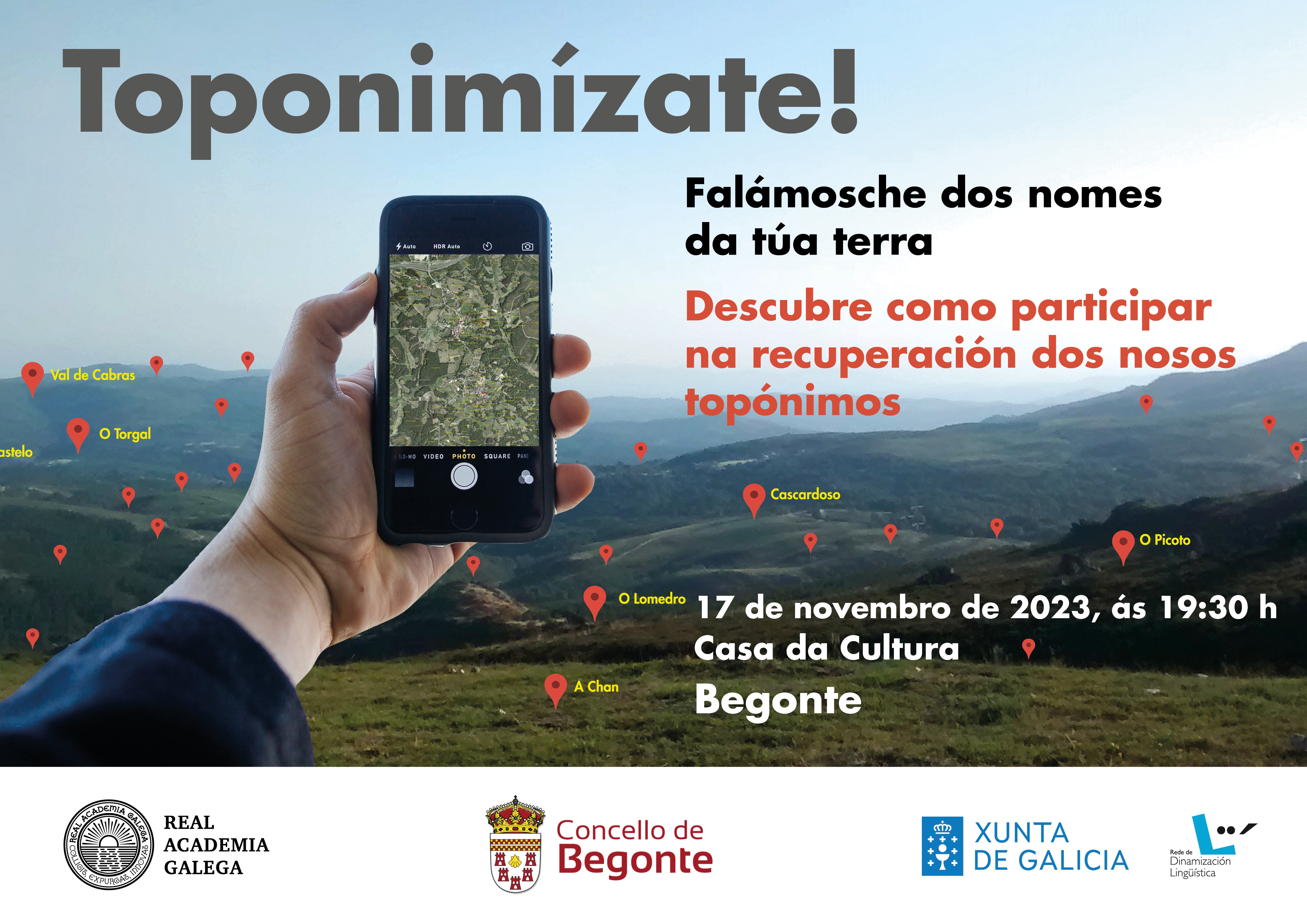 toponimízate begonte