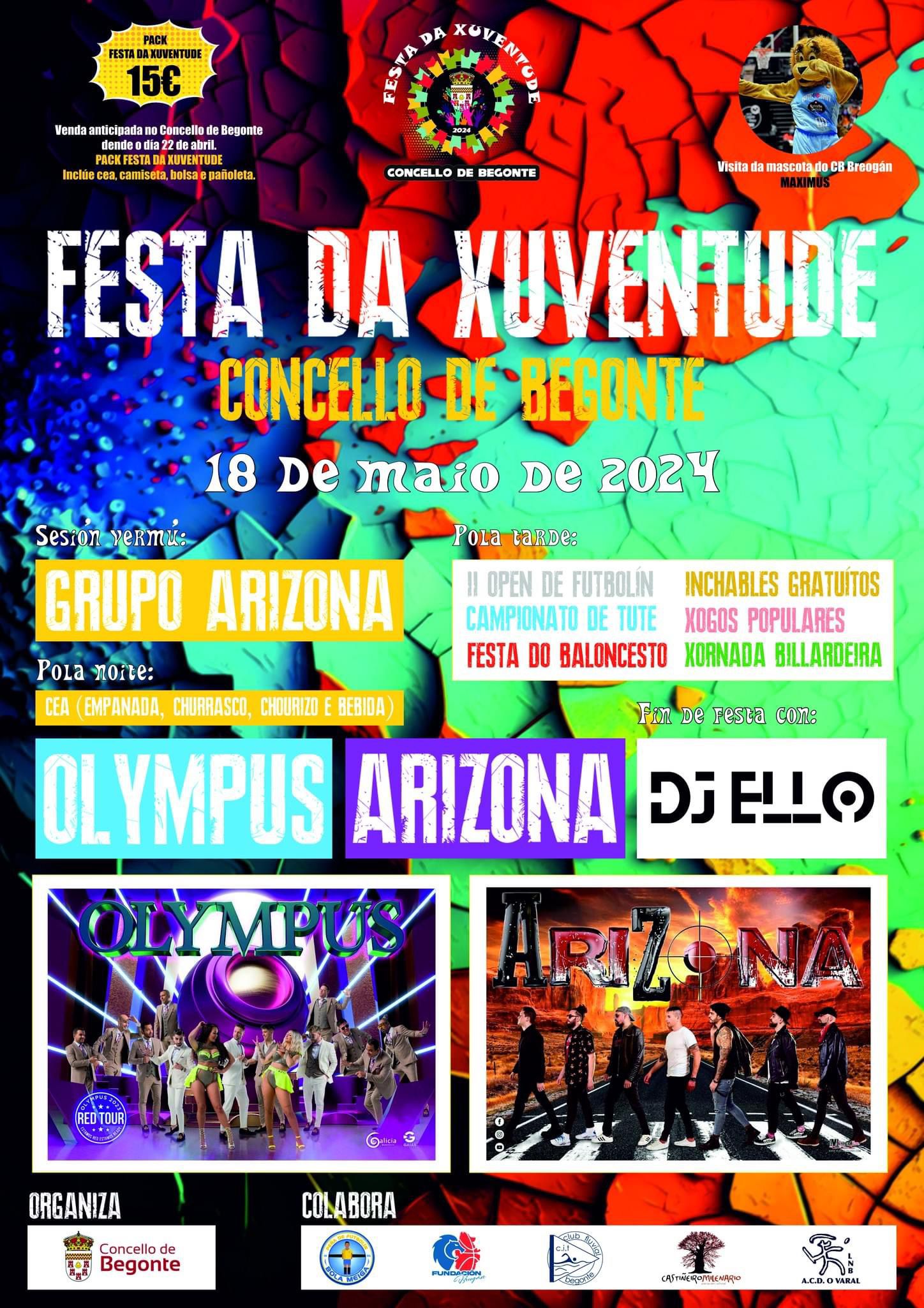 Cartel Festa Xuventude 2024