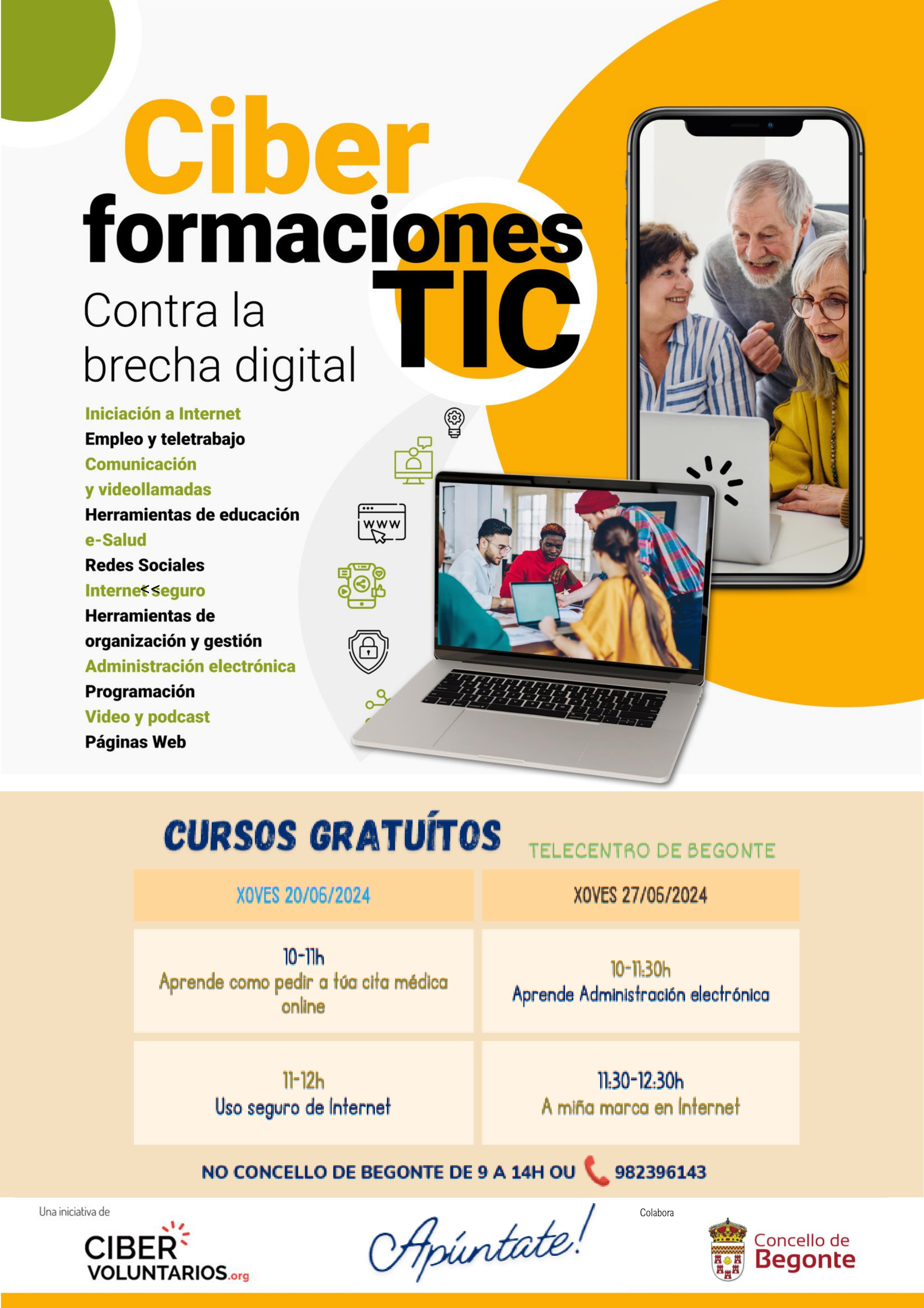 FORMACIÓN TIC PARA PERSOAS MAIORES