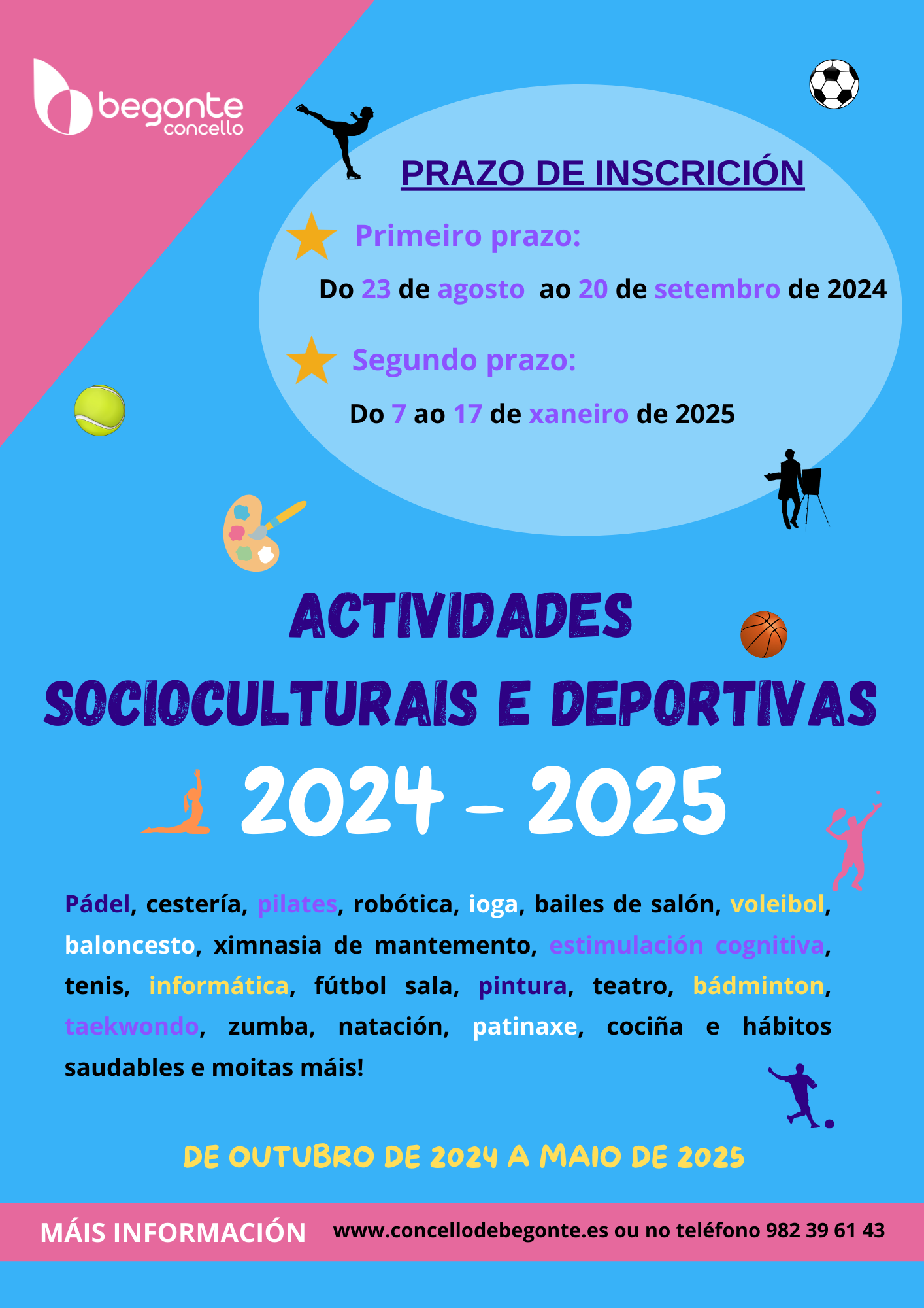 cartel actividades