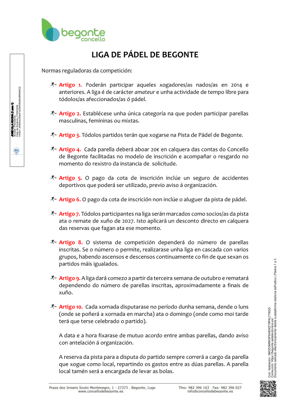 bases liga padel