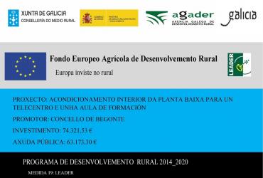 Proyecto: Acondicionamiento interior de la planta baja para un telecentro y una alua de formación
