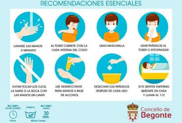 O CONCELLO DE BEGONTE REMATA O REPARTO DE MÁSCARAS
