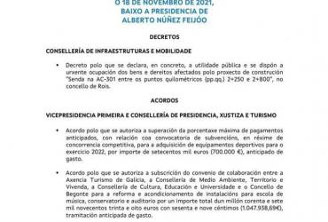 CONVENIO ENTRE A XUNTA DE GALICIA E O CONCELLO DE BEGONTE