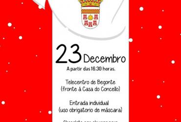 PAPÁ NOEL VISITA BEGONTE
